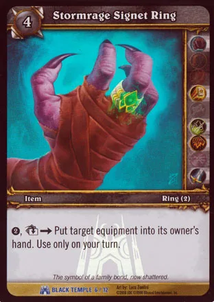 Stormrage Signet Ring