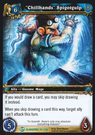 ""Chillhands"" Spigotgulp