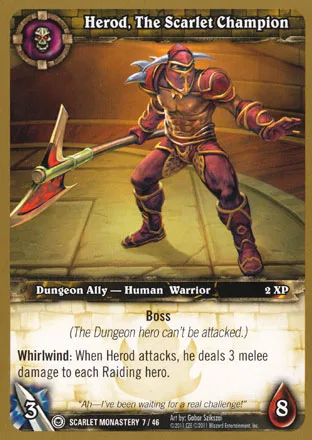 Herod, The Scarlet Champion