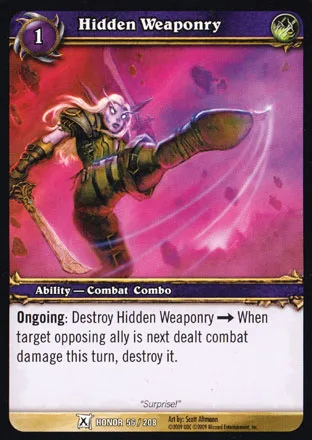 Hidden Weaponry