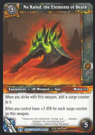 No'Kaled, the Elements of Death
