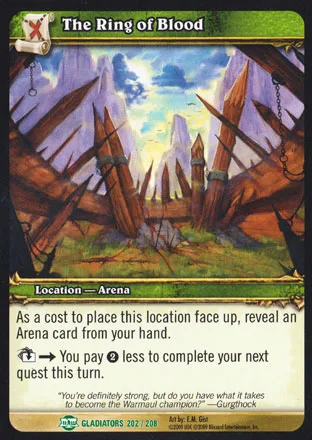 The Ring of Blood