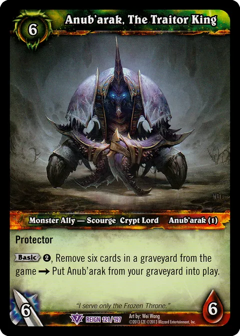Anub'arak, The Traitor King