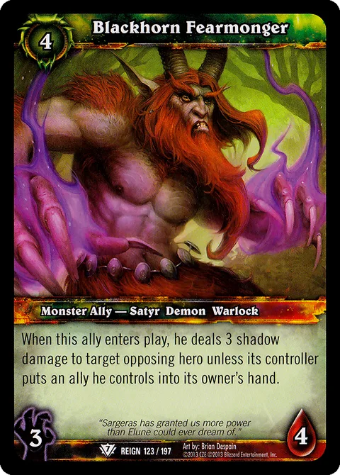 Blackhorn Fearmonger