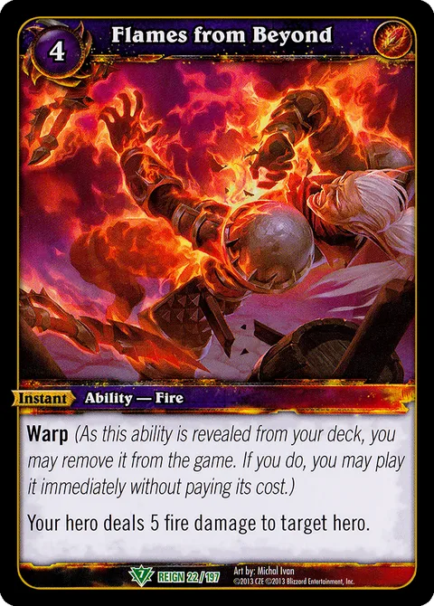 Flames from Beyond