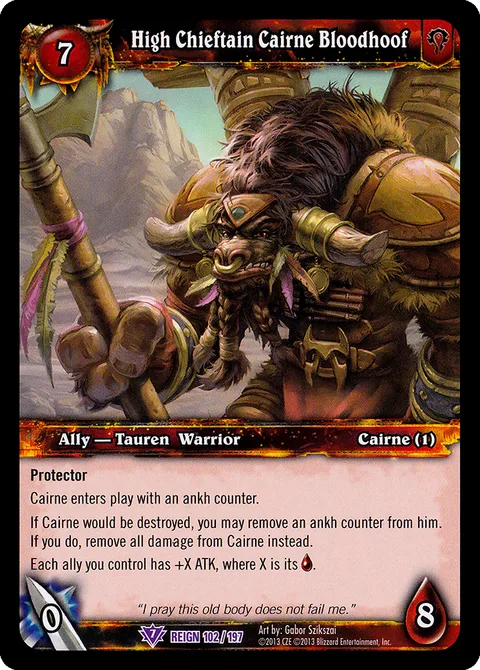 High Chieftain Cairne Bloodhoof