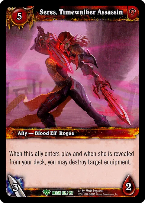 Seres, Timewalker Assassin