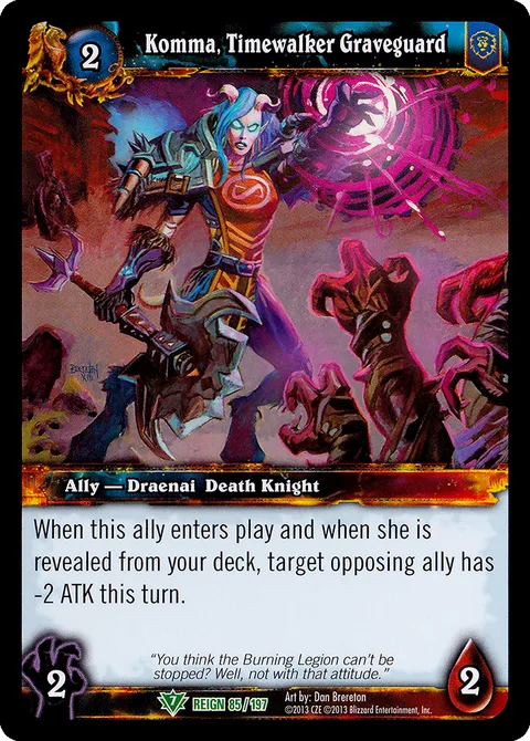 Komma, Timewalker Graveguard