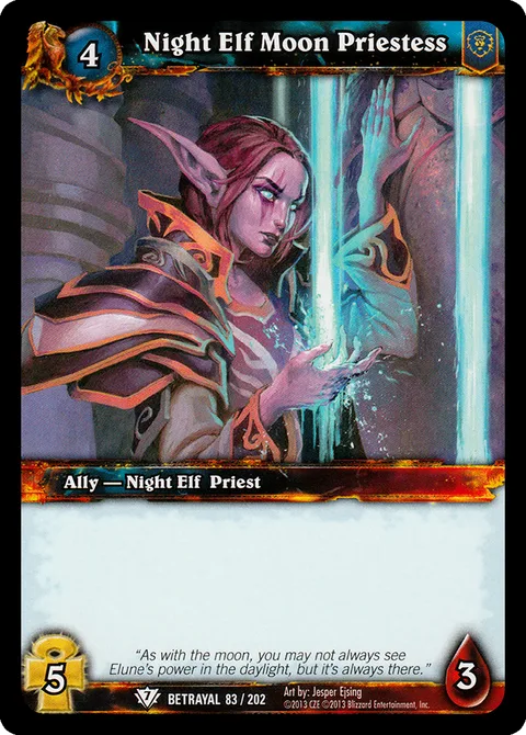 Night Elf Moon Priestess