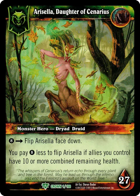 Arisella, Daughter of Cenarius