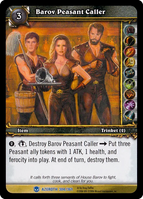 Barov Peasant Caller