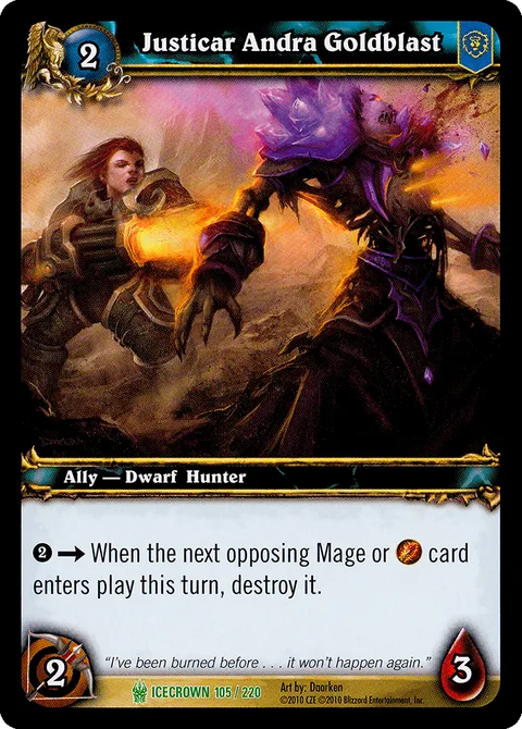 Justicar Andra Goldblast