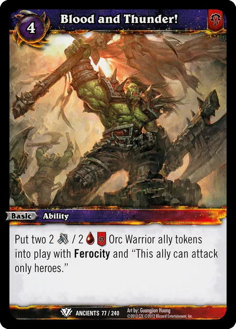 Blood and Thunder!