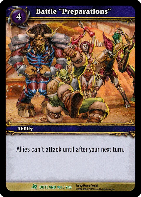 Battle ""Preparations""