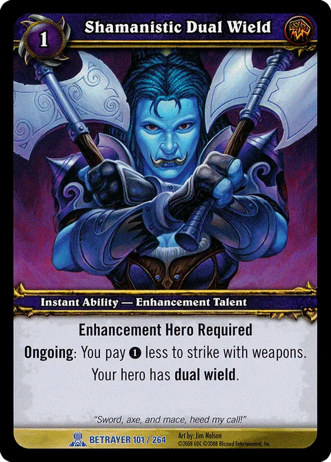 Shamanistic Dual Wield