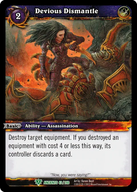Devious Dismantle