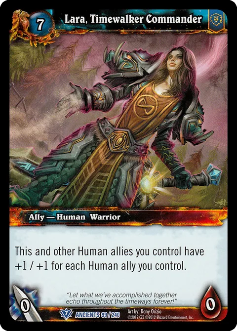 Lara, Timewalker Commander