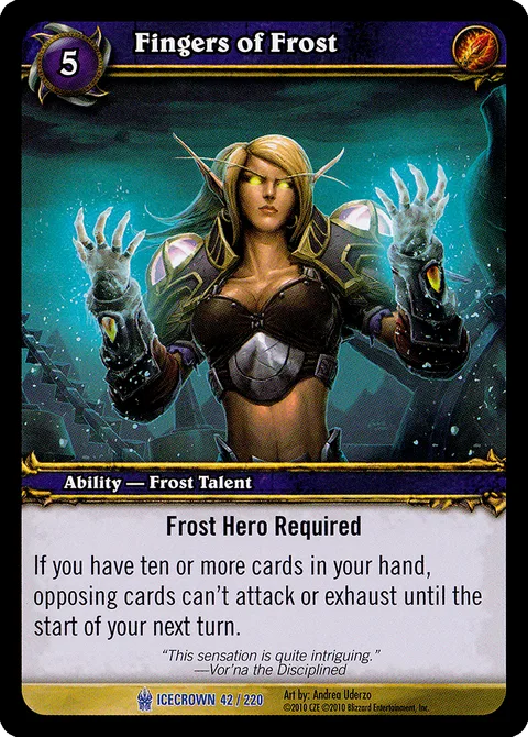 Fingers of Frost