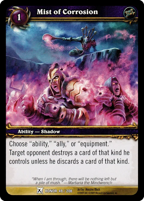 Mist of Corrosion