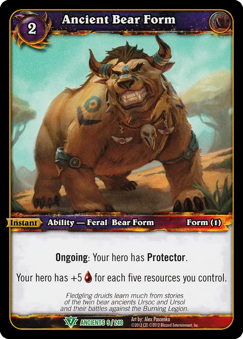 Ancient Bear Form