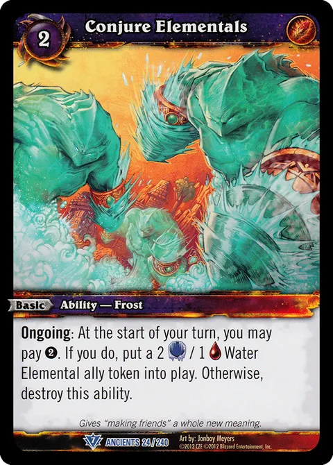 Conjure Elementals
