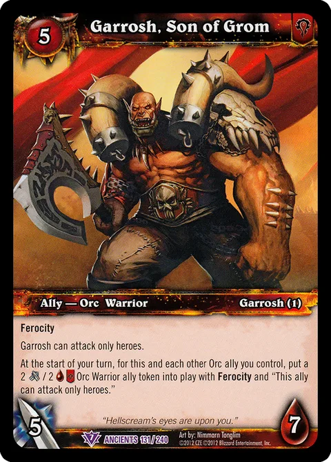 Garrosh, Son of Grom