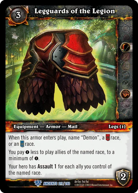 Legguards of the Legion