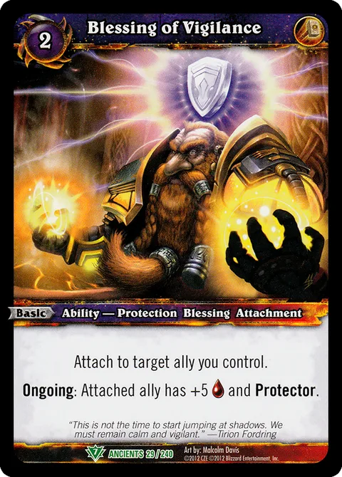 Blessing of Vigilance