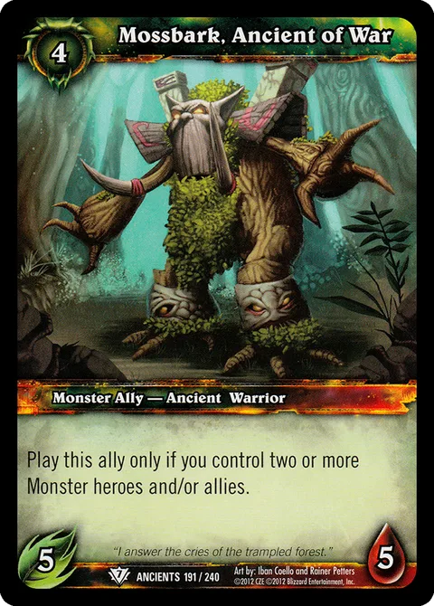 Mossbark, Ancient of War