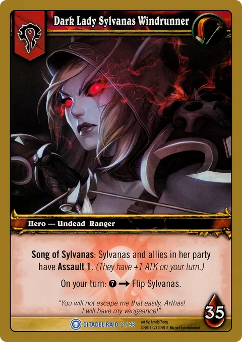 Dark Lady Sylvanas Windrunner