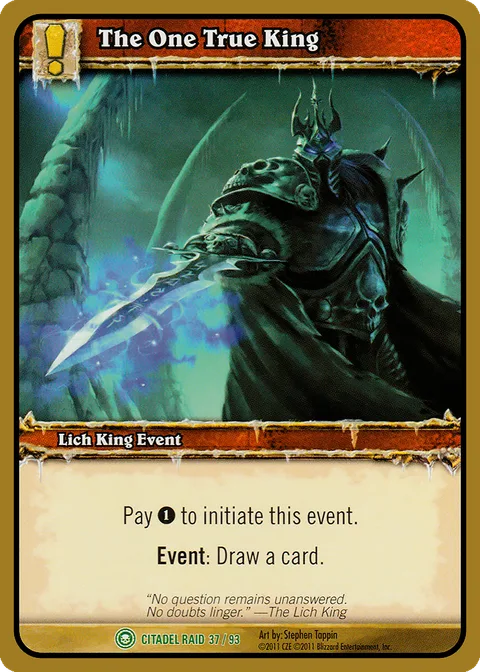 The One True King