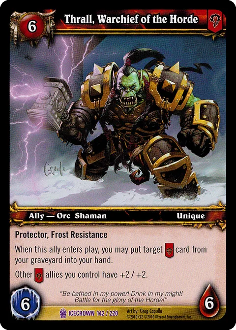 Thrall, Warchief of the Horde