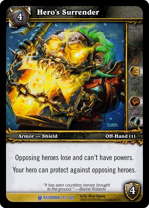 Hero's Surrender