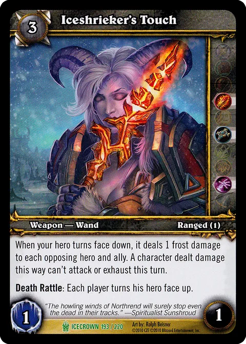 Iceshrieker's Touch