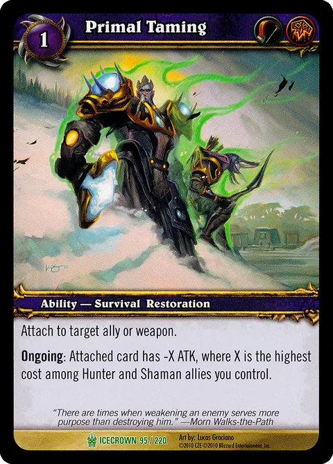 Primal Taming