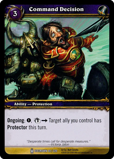 Command Decision