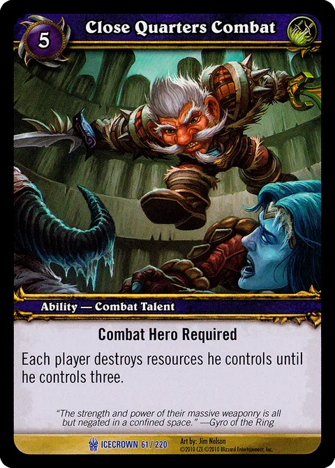 Close Quarters Combat