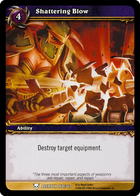 Shattering Blow