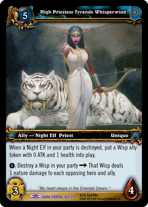 High Priestess Tyrande Whisperwind