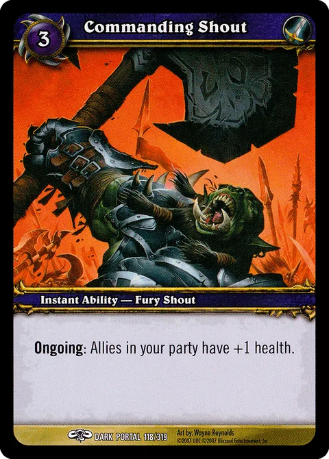 Commanding Shout