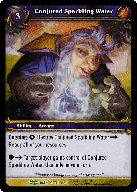 Conjured Sparkling Water