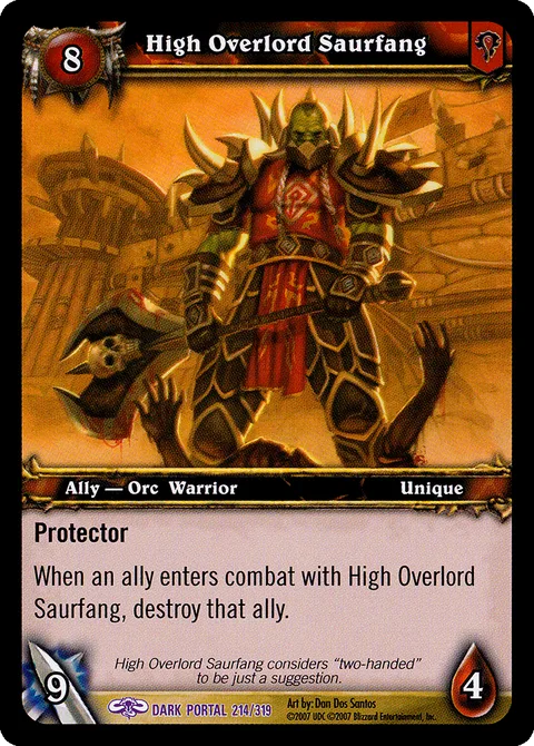 High Overlord Saurfang
