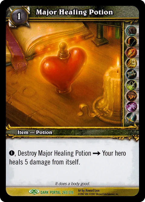 Major Healing Potion