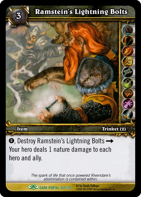Ramstein's Lightning Bolts