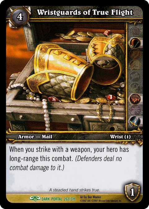 Wristguards of True Flight