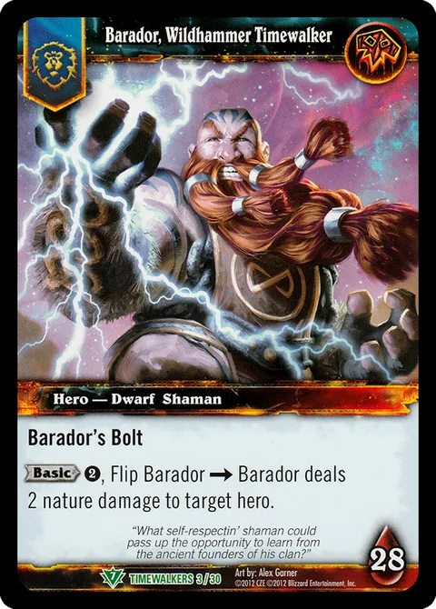 Barador, Wildhammer Timewalker