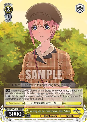 Sneaking Into the School Festival, Ichika Nakano