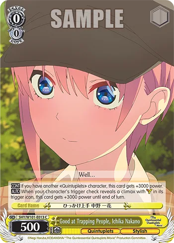 Good at Trapping People, Ichika Nakano