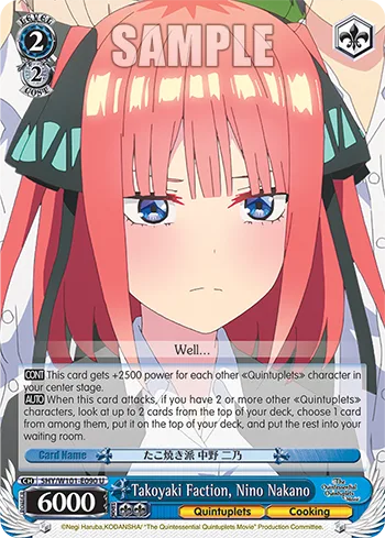 Takoyaki Faction, Nino Nakano