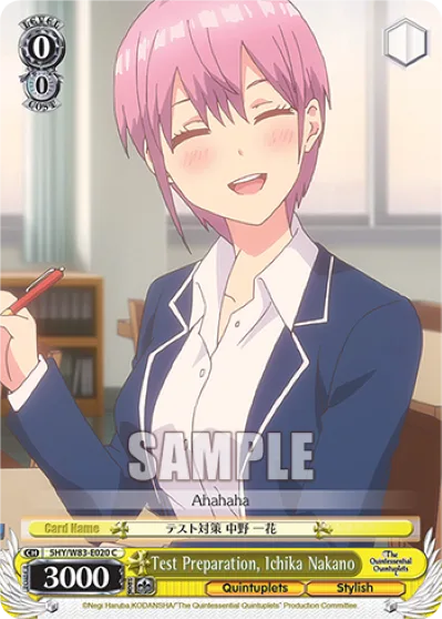 Test Preparation, Ichika Nakano